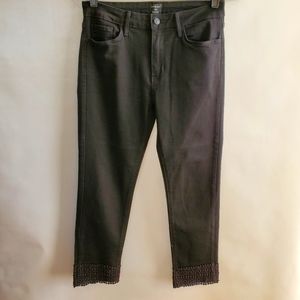 WHBM Just Black Denim Size 28